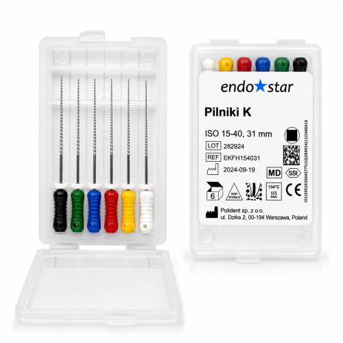 Pilniki K-Files dł 31mm