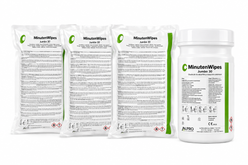 Chusteczki 3 Wipes + Box Minuten Jumbo