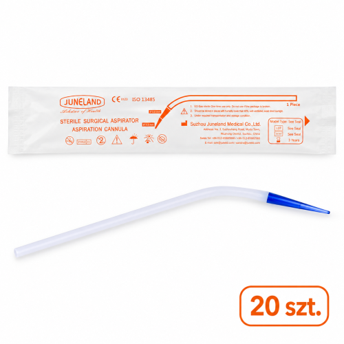 Końcówki do ssaka 20 szt.+ adapter Juneland