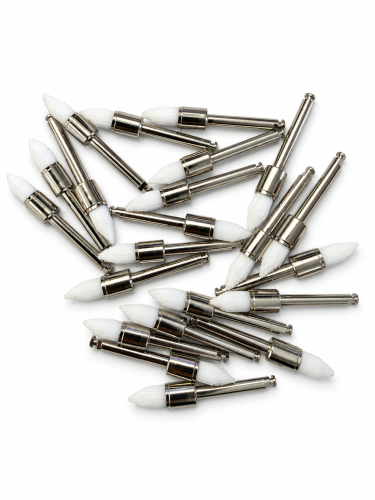 Szczotka polerska (tapered, regular ,white) 1 sztuka