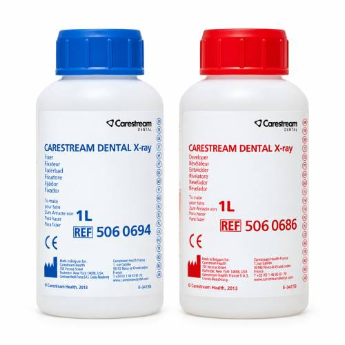 Carestream Dental X-ray – wywoływacz i utrwalacz do błon RTG, zestaw 1 + 1