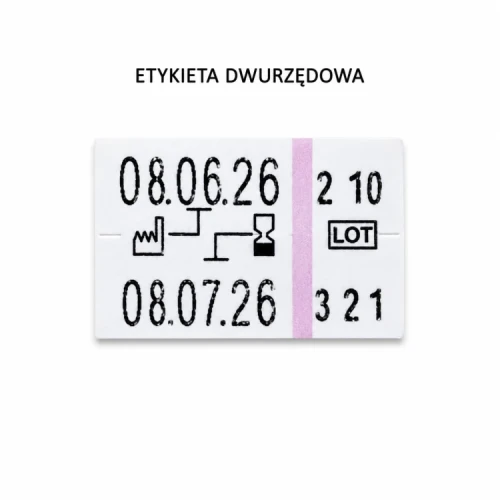 Etykieta do metkownicy