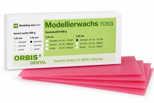 Wosk modelowy 500g miękki ORBIS