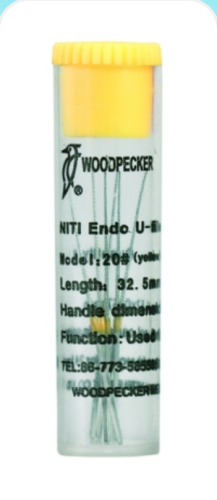 Pilniki kanałowe do końcówek ENDO Woodpecker (6 szt.) – do opracowywania kanałów