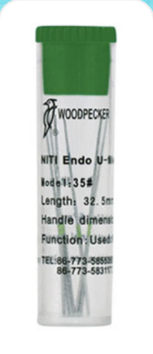 Pilniki kanałowe do końcówek ENDO Woodpecker (6 szt.) – do opracowywania kanałów