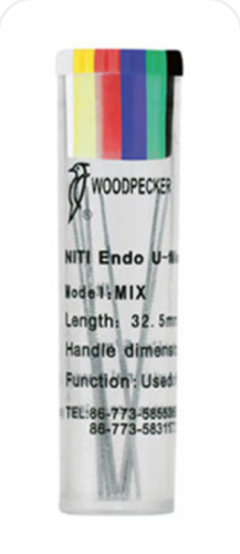 Pilniki kanałowe do końcówek ENDO Woodpecker (6 szt.) – do opracowywania kanałów