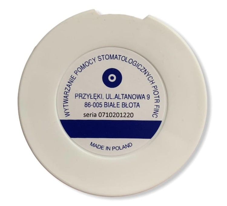 Taśma poliestrowa gładka 8mm/0,075mm |FINC