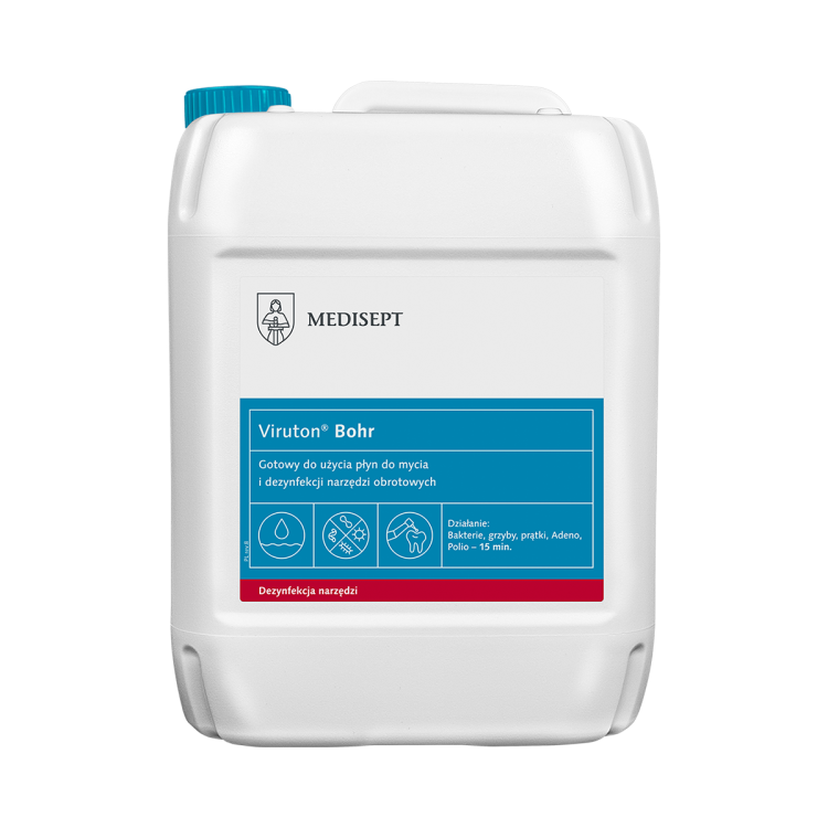 Viruton® Bohr – Profesjonalny Płyn do Mycia i Dezynfekcji Narzędzi Obrotowych