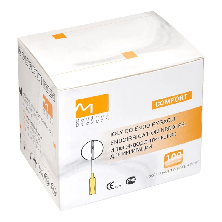 Igły ENDO  0,5x 25 mm 1 otwór  100 szt MEDICAL