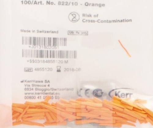 Kliny drewniane HAWE 822/10 pomarańcz