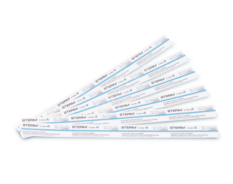 Test SPS Steam Indicator Strip IV klasa 4x250szt