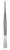 Pinceta anatomiczna 11 cm