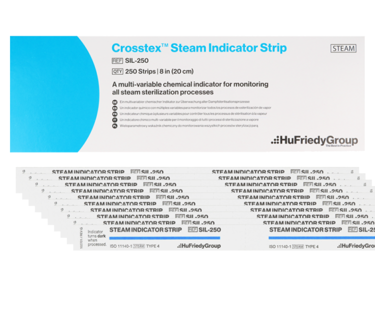 Test paskowy kl 4 2x250 szt SPS Steam Indicator