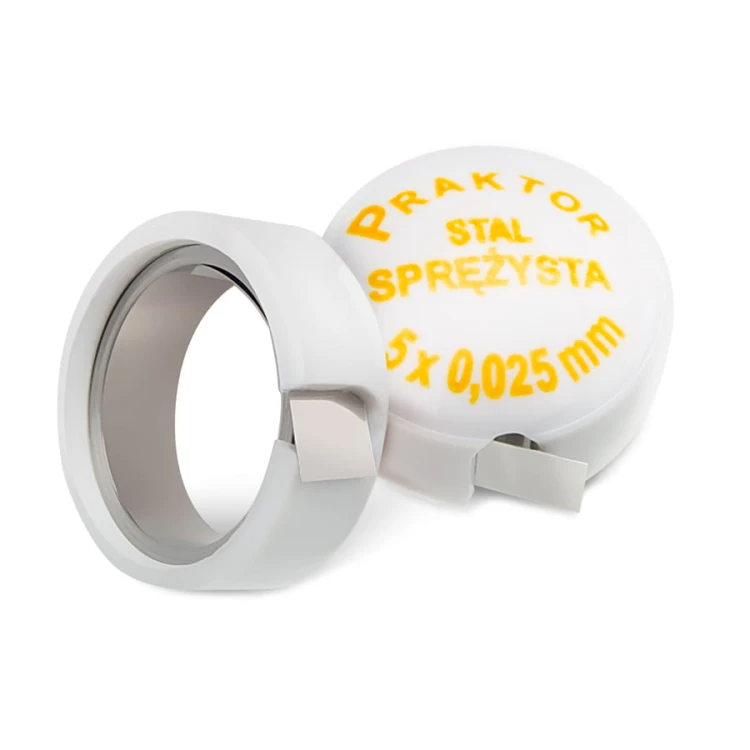 Paski proste do formówki 0,025 mm ultra cienkie sprężyste 10 sz
