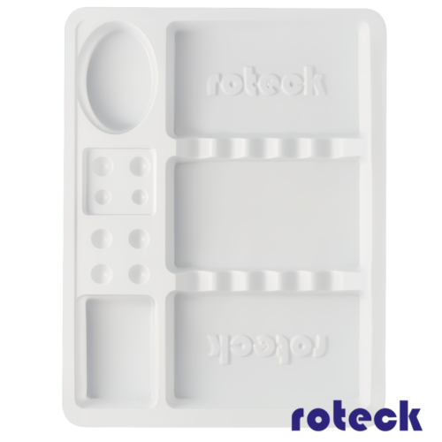 Tacki jednorazowe białe ROTECK