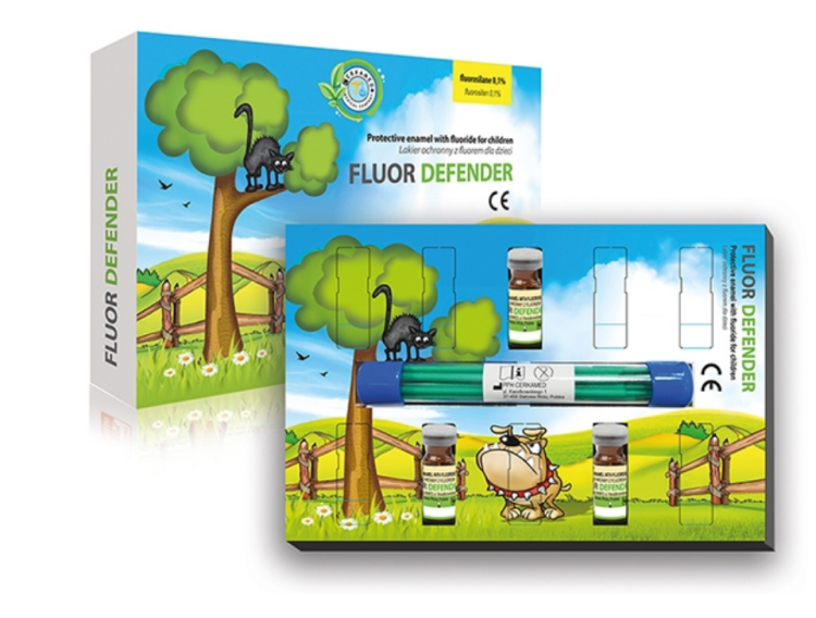 Fluor Defender - Lakier ochronny z fluorem dla dzieci