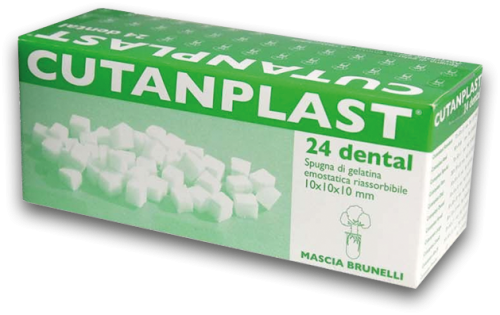 CutanplasCutanplast – sterylna wchłanialna gąbka żelatynowa o działaniu hemostatycznym